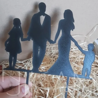 Dortový zápich Rodina